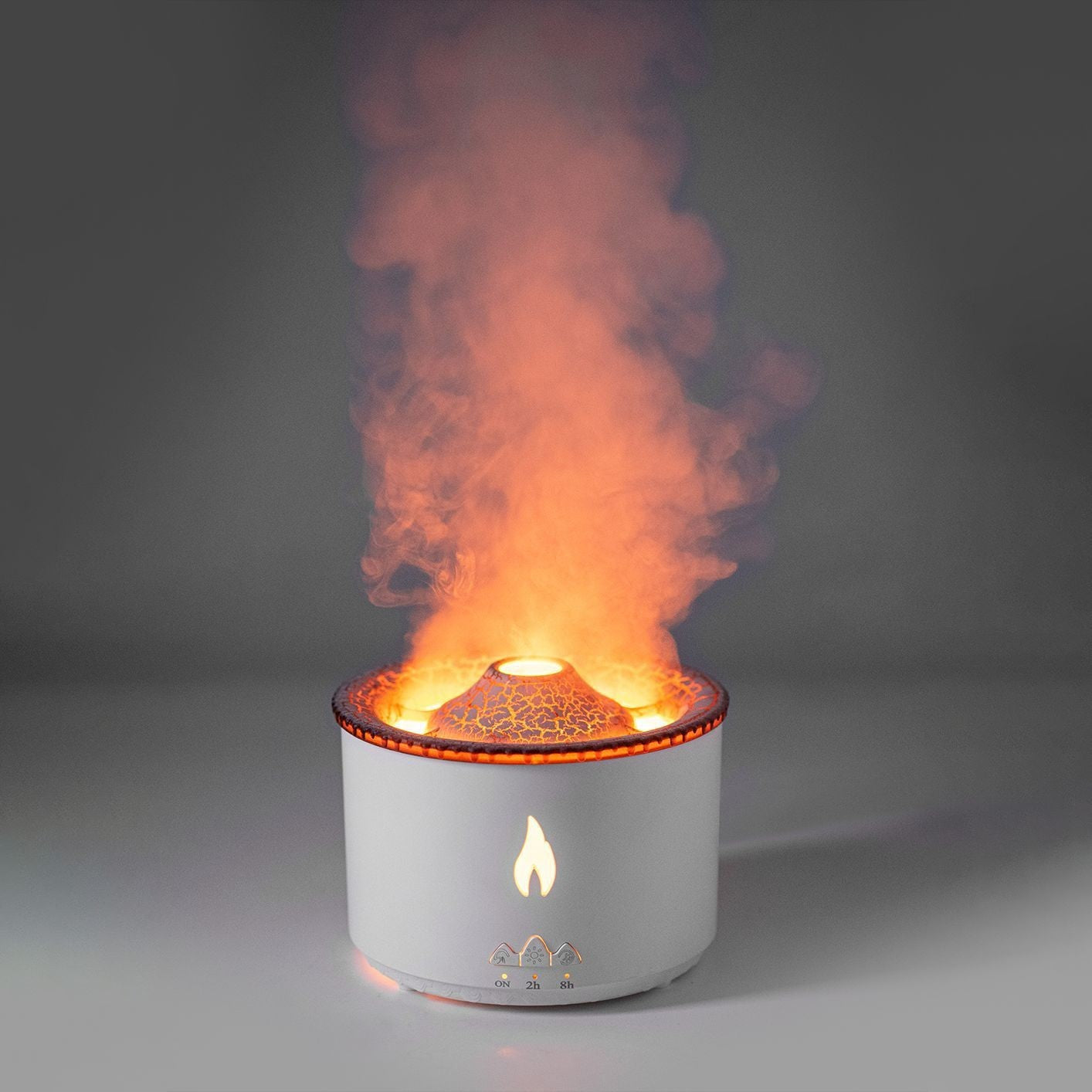 Humidificador de aire con iluminación ambiental