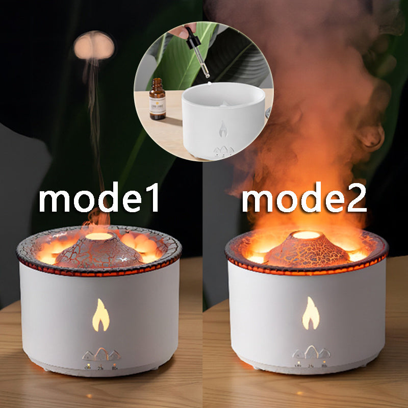 Humidificador de aire con iluminación ambiental