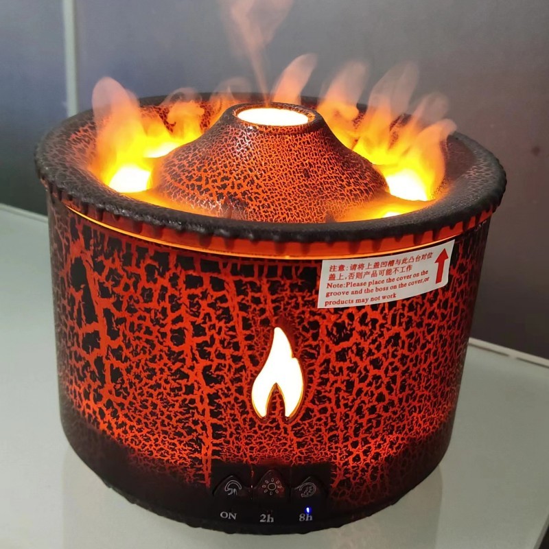 Humidificador de aire con iluminación ambiental
